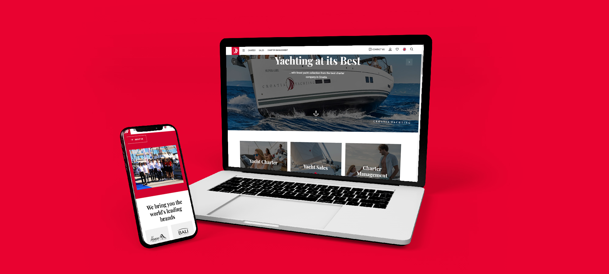 Die brandneue Unternehmenswebseite von Croatia Yachting ist online!